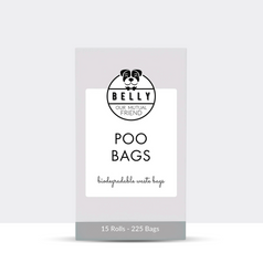 Biologisch abbaubare Poo -Taschen - 15 Rollen - 225 Beutel