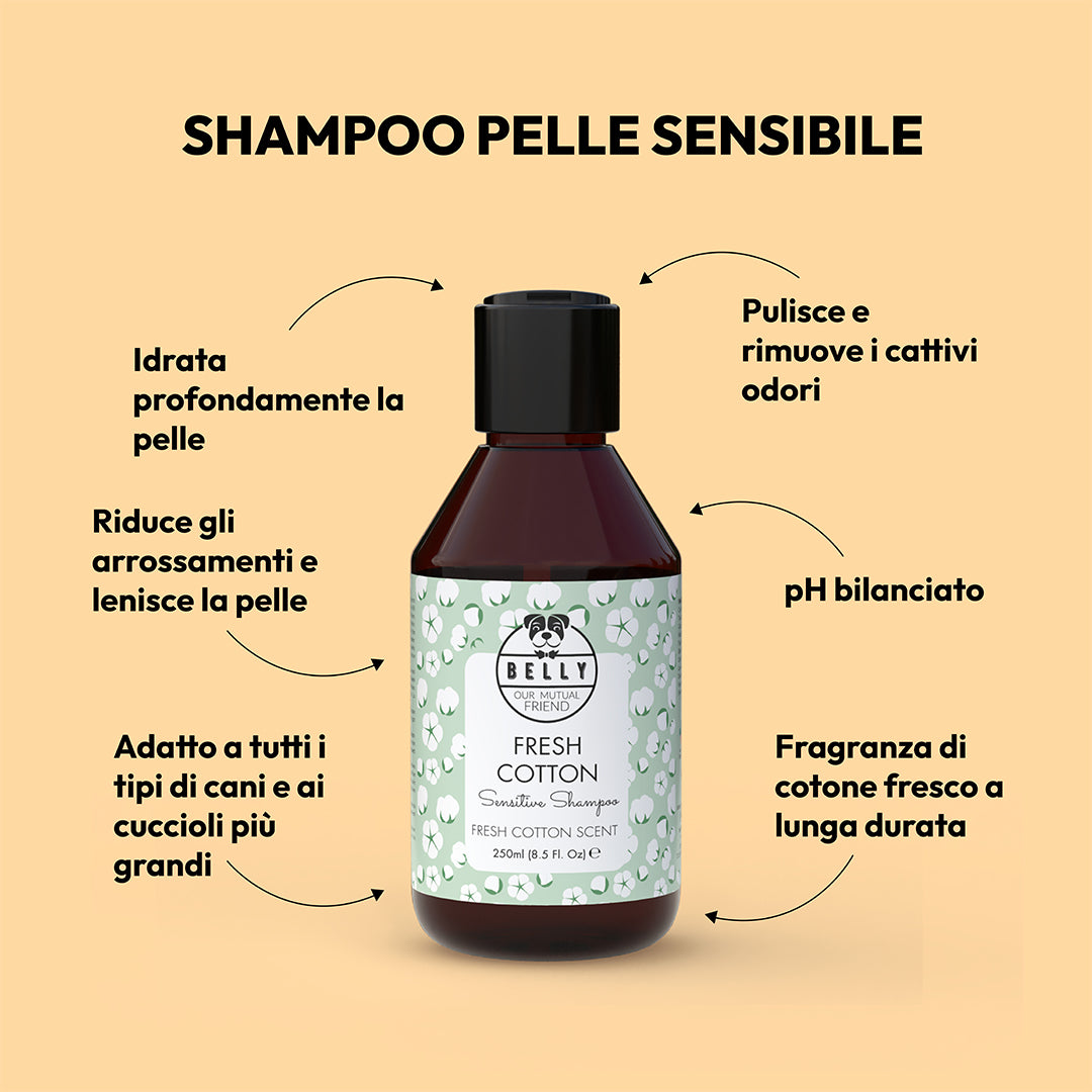 Shampoo di cotone fresco