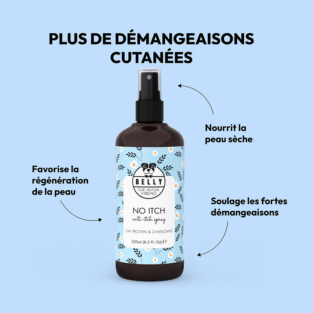 Pas de démangeaisons