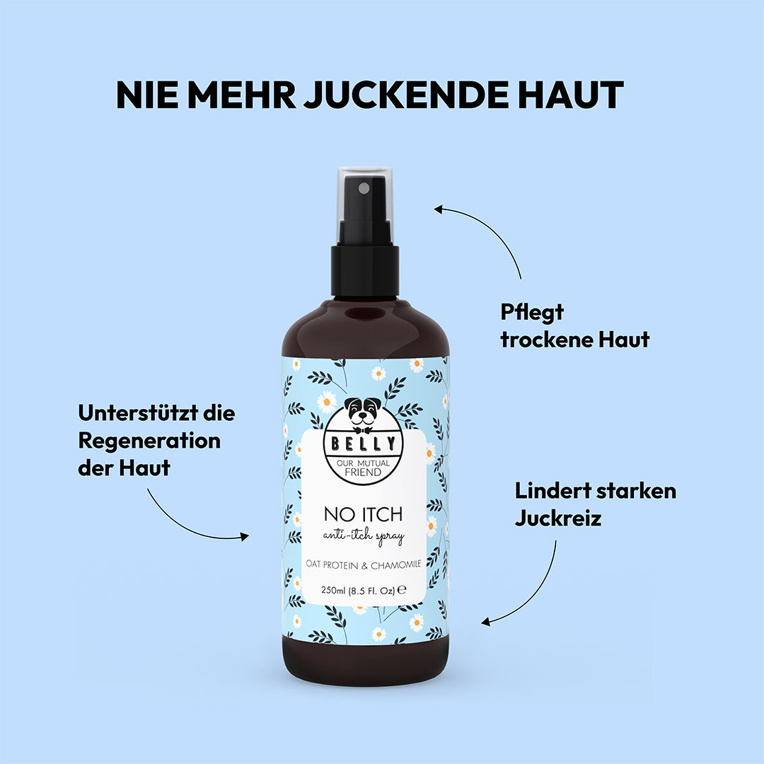 Kein Juckreizspray