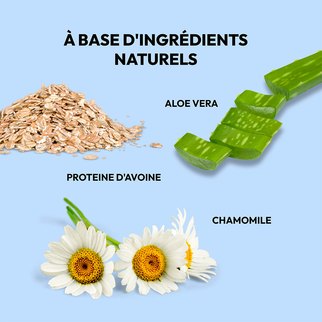 Pas de démangeaisons