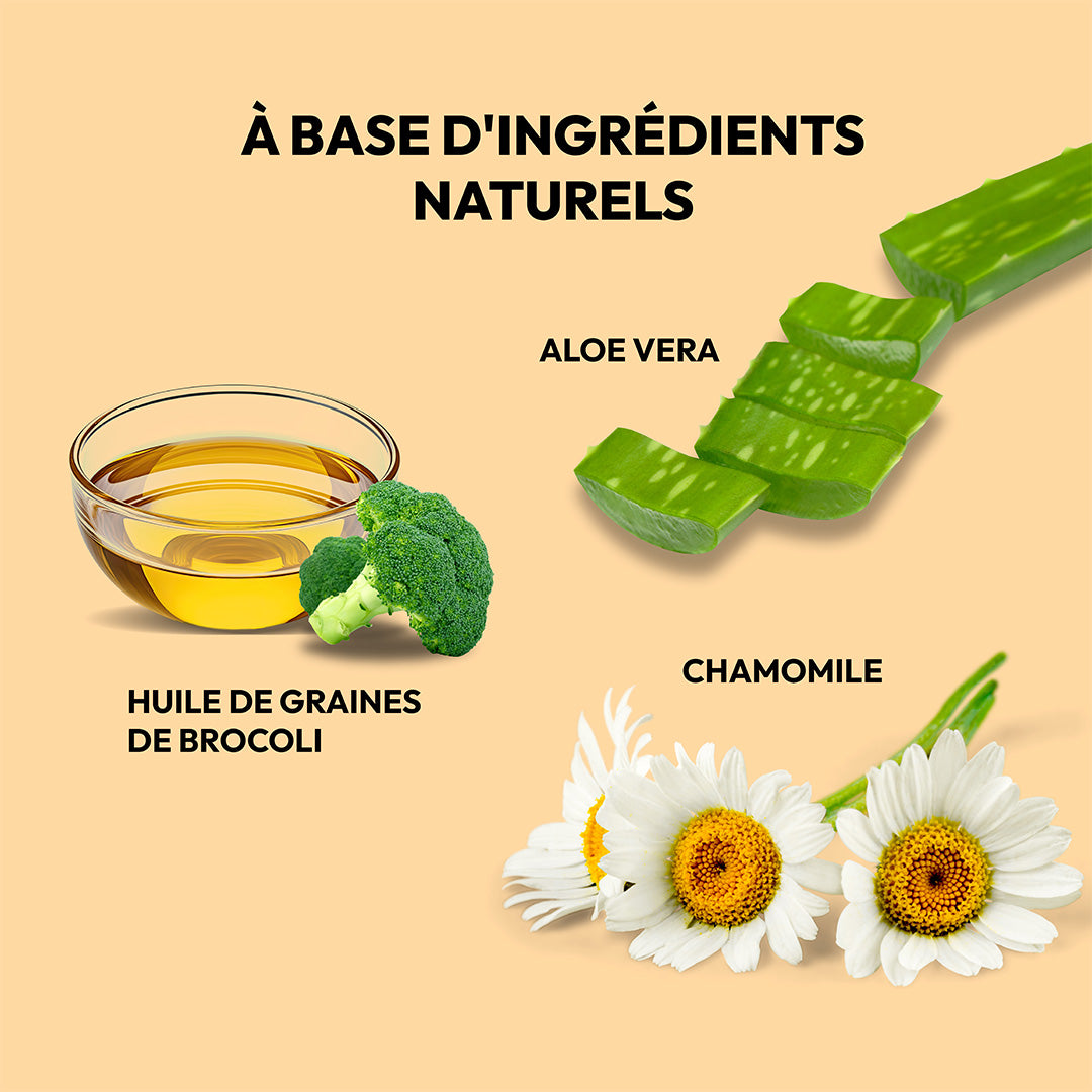 Shampooing en coton frais