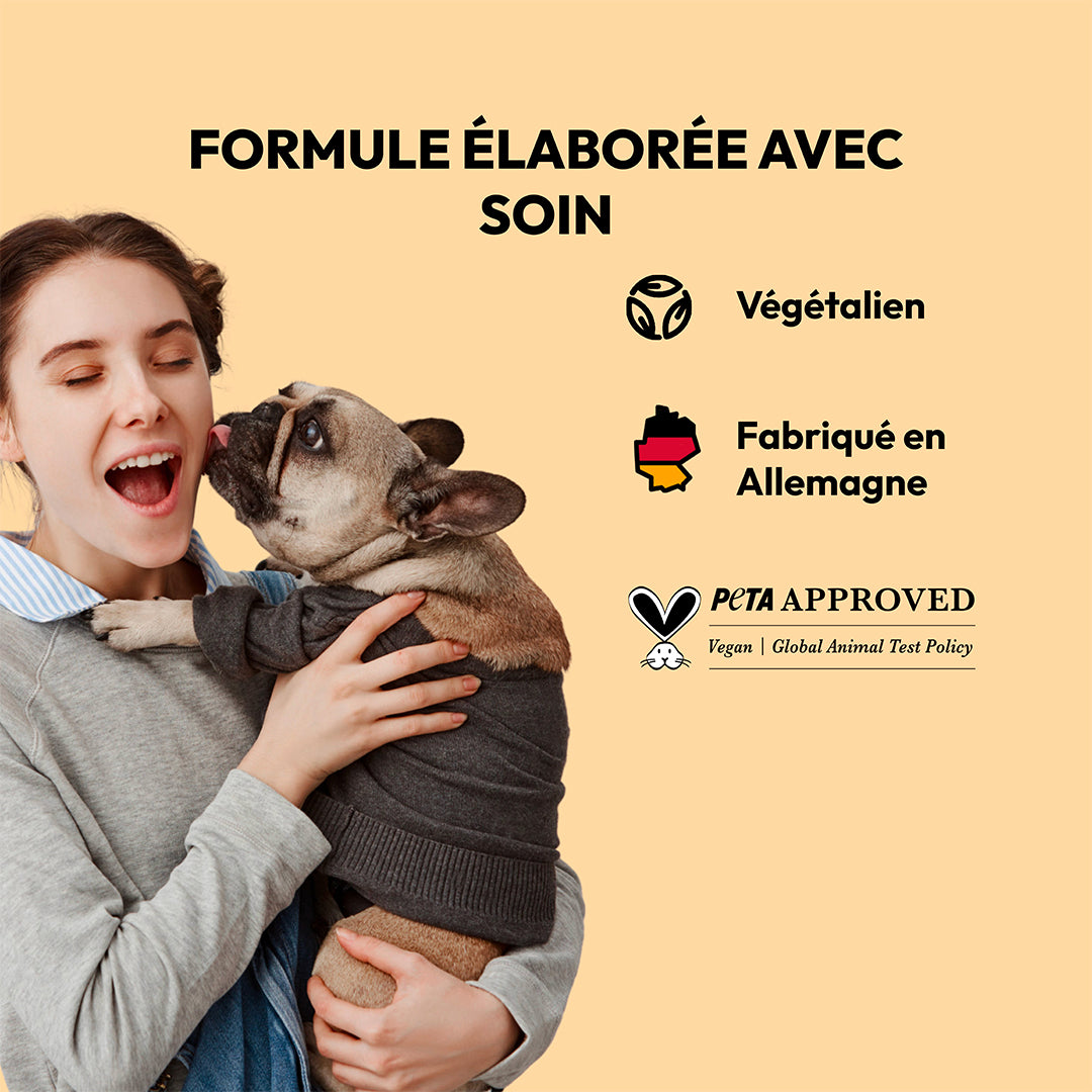 Shampooing en coton frais