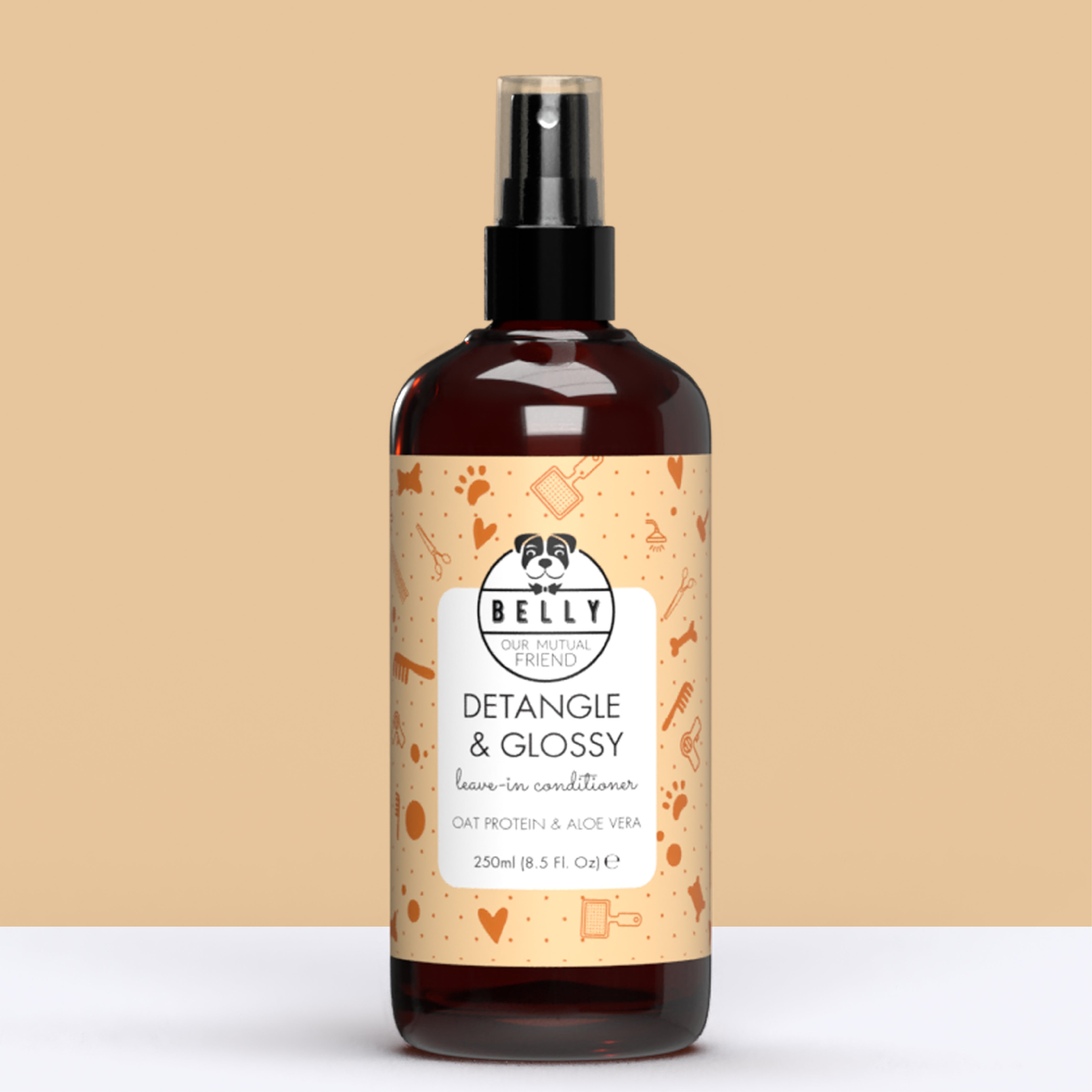 Illustration of Best Detangling Spray For Matted Dog Hair