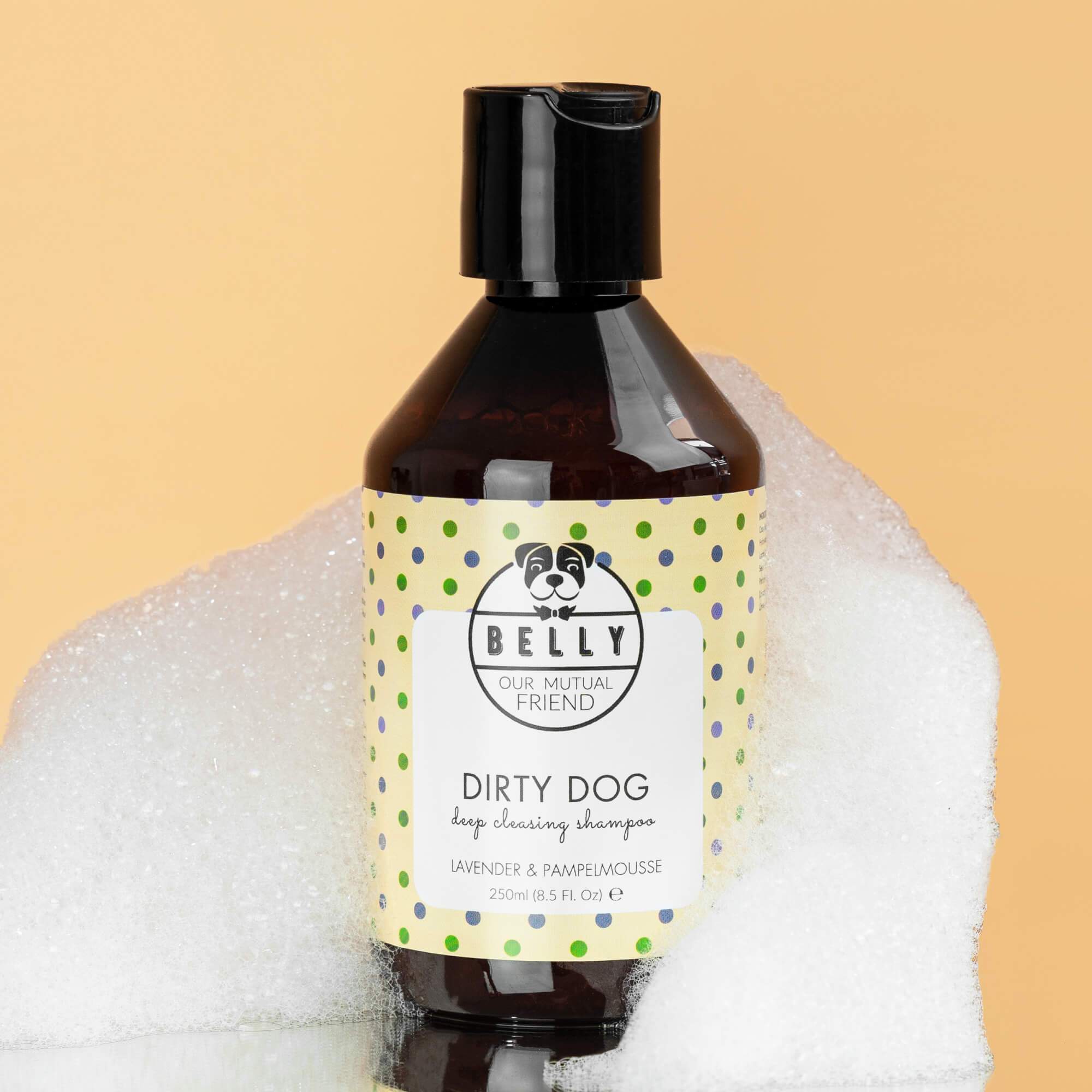 Lavender & Pampelmousse || BELLY Dirty Dog Cleansing Shampoo -  Lavender & Pampelmousse 250 ml