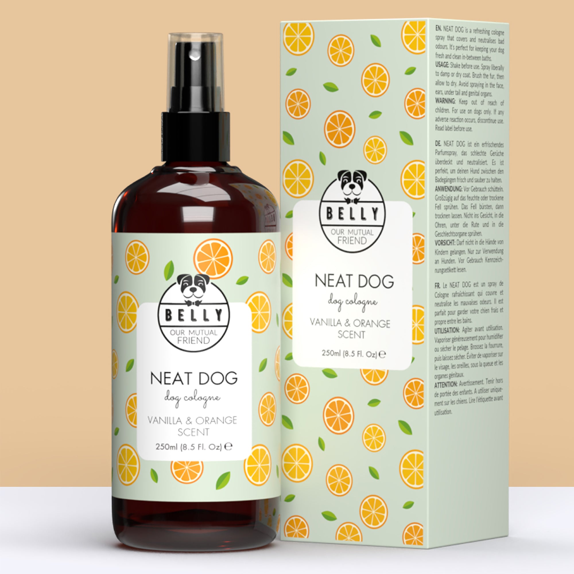 Neat Dog Parfum à Fragrance de Vanille et Orange